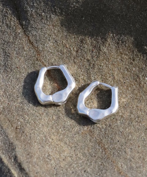 ピアス SILVER925 シマーピアス レディース メンズの画像