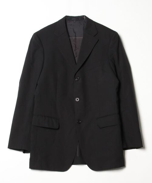 BURBERRY BLACK LABEL」 テーラードジャケット 38 ブラック メンズ 