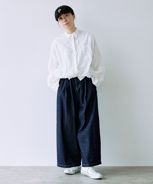 yuni ジーンズ デニム デニムパンツ 11ozデニム ハイウエスト