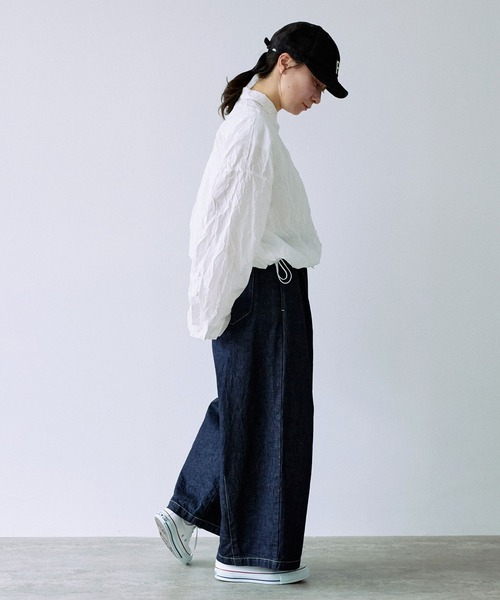 yuni デニムパンツ yuni ジーンズ デニム デニムパンツ 11ozデニム ハイウエスト