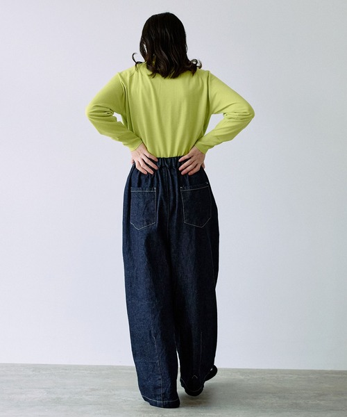 yuni デニムパンツ yuni 11ozデニム ワイドパンツ | Fimpen+Nul