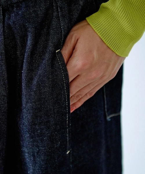 yuni コクーンシルエット デニムパンツ コクーンシルエットデニムパンツ / Cocoon Silhouette Denim