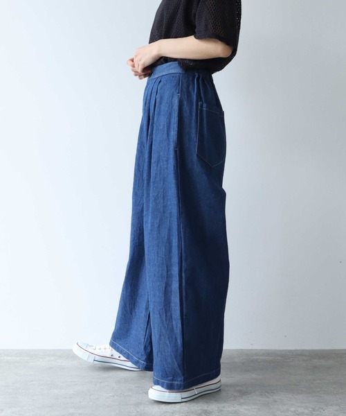 yuni ジーンズ デニム デニムパンツ 11ozデニム ハイウエスト