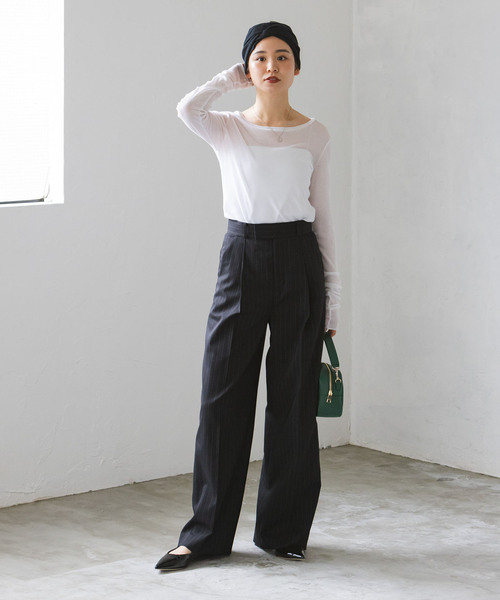 ノーブル　パンツ グルカテーパードパンツ（スラックス）｜NOBLE（ノーブル）の