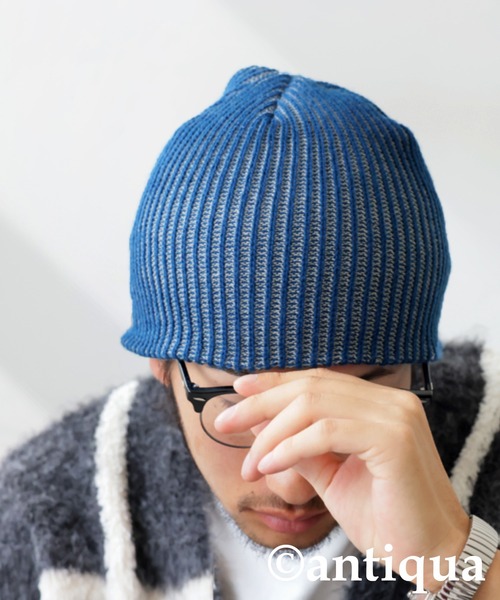 antiqua（アンティカ） ニット帽 ニットキャップ ニットハット