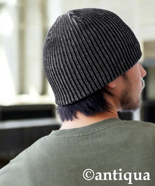 antiqua（アンティカ） ニット帽 ニットキャップ ニットハット