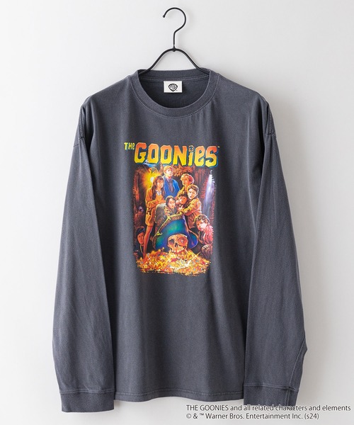 UNIT（NIXON） tシャツ 「The Goonies/グーニーズ」パウダーブリーチ
