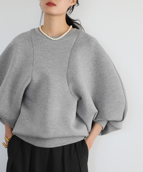 当店在庫してます！ ELFRANK tシャツ ダンボールニットドルマンスリーブプルオーバー トップス