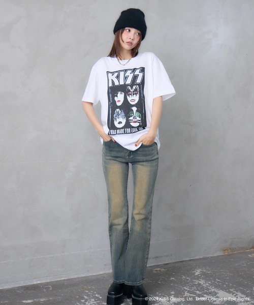 KISS Tシャツ セール】【ムラサキスポーツ別注】 KISS/キッス ビッグ