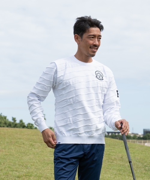 FILA GOLF セーター ニット 「FILA GOLF/フィラゴルフ」軽量
