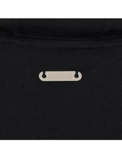 NACHE パーカー 「NACHE」SLIT TIE HOODIE ZIP-UP レディース