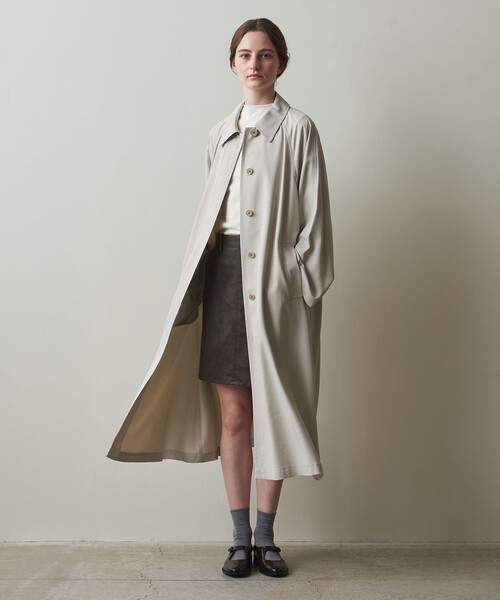 steven alan ステンカラーコート グレー STEVEN ALAN ステンカラーコート コート 「Steven Alan」ステン