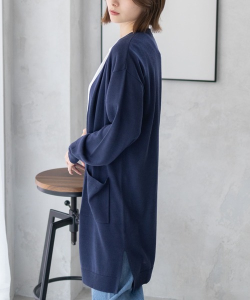 NAVY（ファッション） nAvy ニットトッパーカーディガン Tシャツ