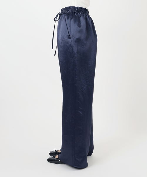 完売商品　IENA LA BOUCLE 麻シーチングイージーパンツ34 セール】IENA LA BOUCLE 麻シーチング イージースラックス
