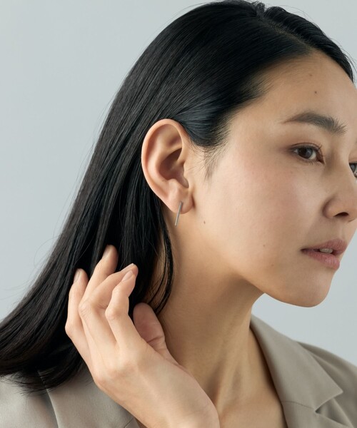 Jouete（ジュエッテ） ピアス 「サスペンダー」 K10WG ピアス 