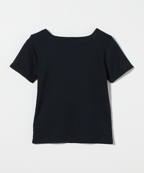 tシャツ  BASIC T レディース green label relaxing tシャツ ブライトリブ スクエアネック