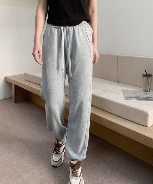 LOWO スウェットパンツ ジャージ 「綿100％使用」スウェットジョガー