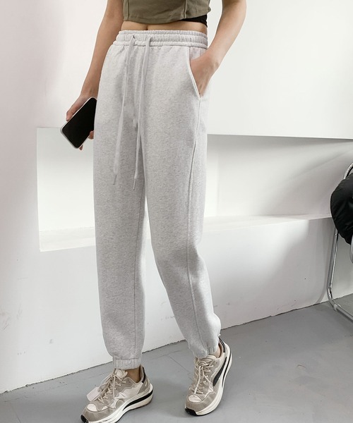 LOWO スウェットパンツ ジャージ 「綿100％使用」スウェットジョガー