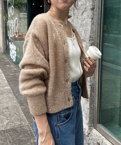 GALLARDA GALANTE - Jena   espace merveilleux 2WAYラメシャギーニット GALLARDA GALANTE - Jena espace merveilleux 2WAYラメシャギー