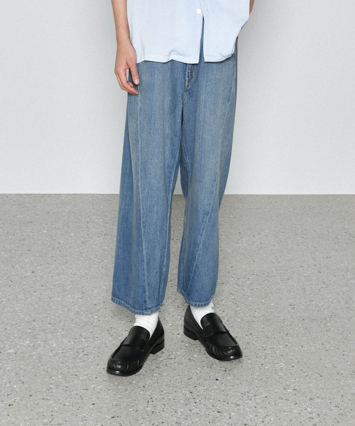 soe（ソーイ） ワイドパンツ ジーンズ 9/10 Length 3D Jeans メンズ
