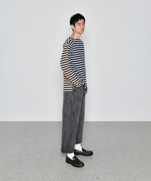 soe（ソーイ） ワイドパンツ ジーンズ 9/10 Length 3D Jeans メンズ