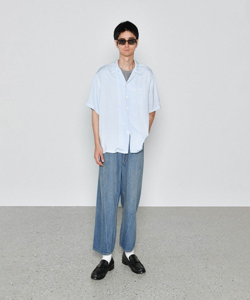 soe（ソーイ） ワイドパンツ ジーンズ 9/10 Length 3D Jeans メンズ