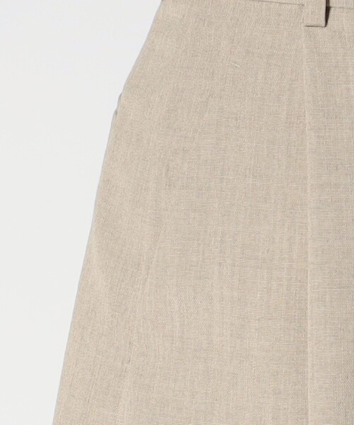 LOEFF パンツ 「LOEFF」ホップサック タック キュロット