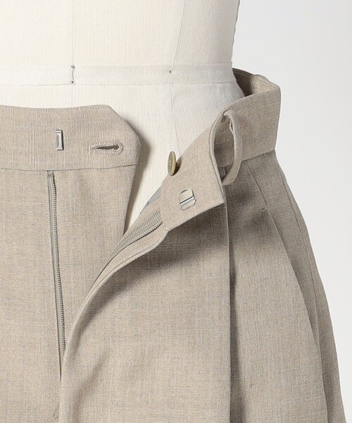 最終価格   新品　＜LOEFF＞ギャバ キュロット LOEFF＞W ギャバ キュロット パンツ