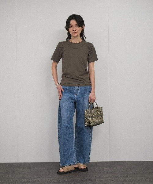 ANINE BING ADAM ET ROPE 2着セット SALON adam et rope'（サロン アダム エ ロペ） tシャツ 半袖