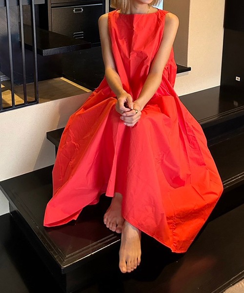 ST.ROONEY（セントルーニー） ワンピース Aラインタックワンピース「低