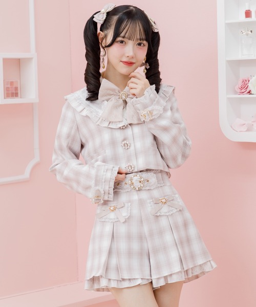 ROJITA パンツ フラップリボンショートパンツ レディース