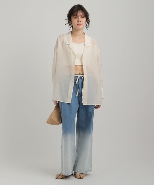 George's パンツ デニムフェードパンツ レディース : ZOZOTOWN Yahoo