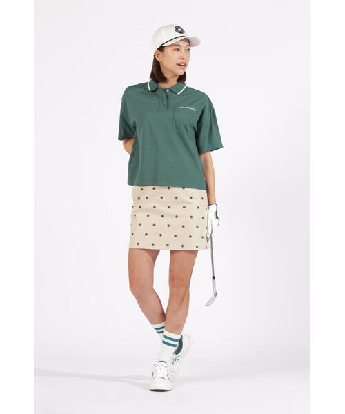 ポロシャツ ポロ 「new balance golf」ハーフスリーブ ビッグポロシャツ (WOMENS) レディース New Balance Golf ポロシャツ ポロ 「new balance golf」ハーフ