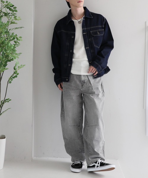 sulvam ダークデニム ジャケット メンズ Gジャン 2025年最新】sulvam 割引オプション：通常商品 Gジャン・デニム