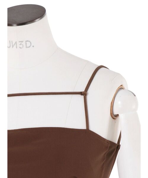 UN3D.（アンスリード） キャミソール THIN CORD CAMISOLE : ZOZOTOWN