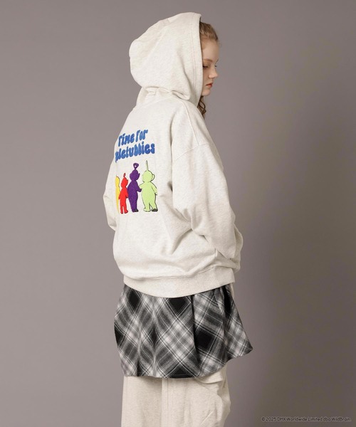 MILKFED. パーカー / TELETUBBIES ZIP UP HOODIE レディース