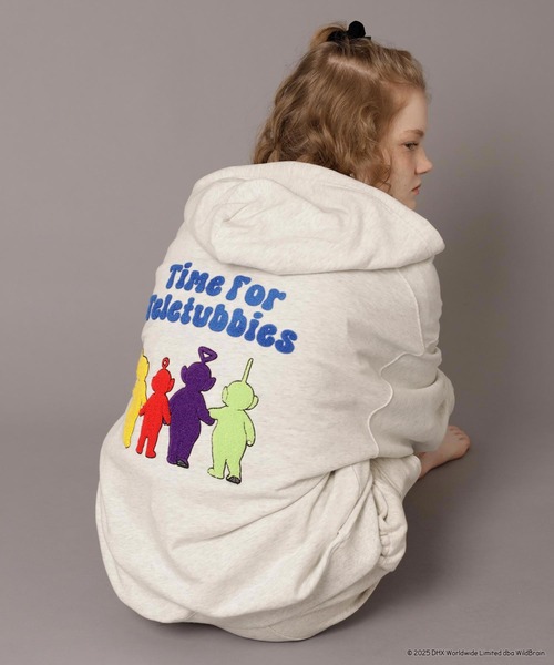 MILKFED. パーカー / TELETUBBIES ZIP UP HOODIE レディース