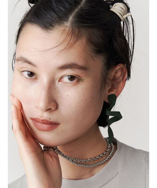 イヤリング MELT WAVE EARRING / メルトウェーブイヤリング レディース