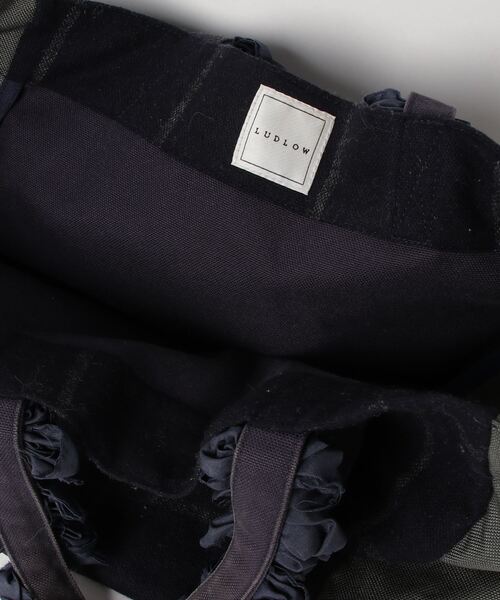 LUDLOW 「LUDLOW」 トートバッグ - ネイビー レディース