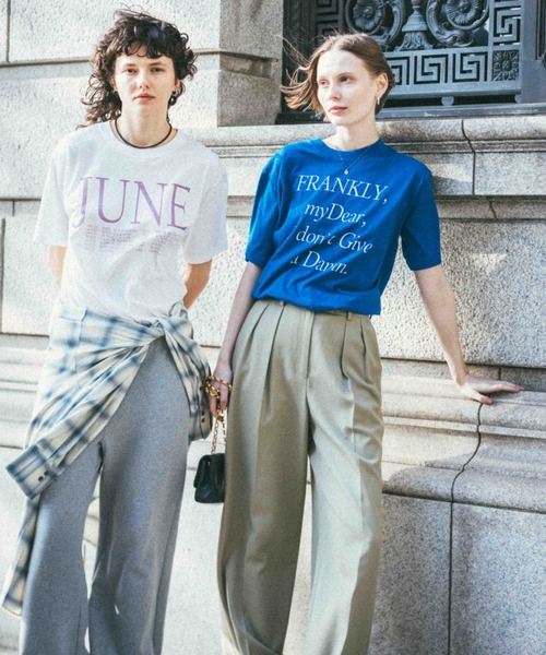 CREDONA tシャツ PARMANENT TEE/パーマネントTシャツ レディース