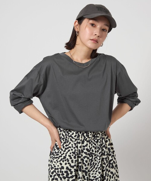 green label relaxing tシャツ 「WEB限定」「at ease」シアー