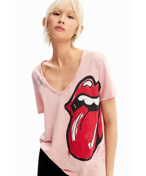 「Desigual」 半袖Tシャツ M ブラック レディース Desigual 「Desigual」 半袖Tシャツ M ブラック レディース