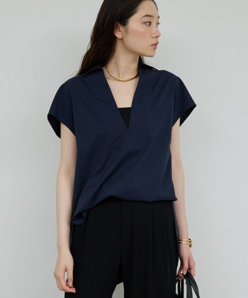 GALLARDAGALANTE ブラウス シャツ スキッパーシャツ レディース