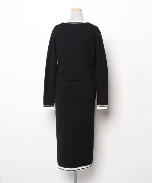 【1回のみ着用の美品】Her lip to ブラック M Her lip to 「Her to」 セットアップ M ブラック レディース