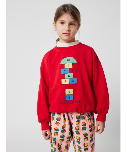 BOBO CHOSES（ボボショーズ） トレーナー Hopscotch sweatshirt キッズ