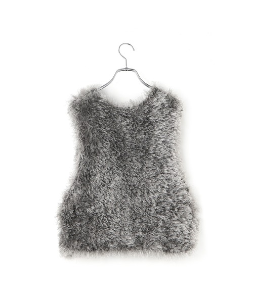 ADAM ET ROPE'（アダムエロペ） ベスト ジレ フェザーベスト