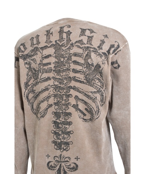 tシャツ NATURAL BORN WAFFLE LS TEE メンズ_12