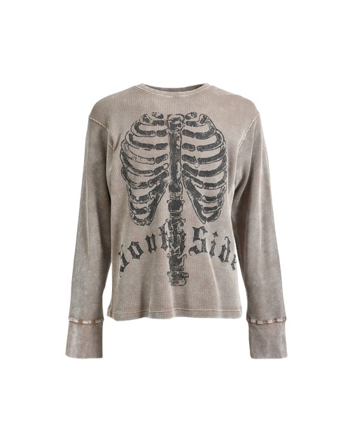 tシャツ NATURAL BORN WAFFLE LS TEE メンズ_8