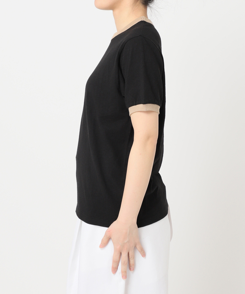 tシャツ 「THE MOOD」リンガーTEE レディース CITYSHOP tシャツ 「THE MOOD」リンガーTEE レディース
