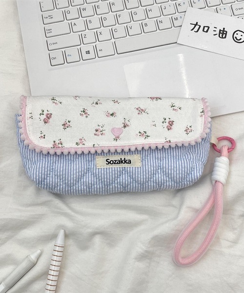 Mignonjour ペン Mignonjour/花柄 ハートペンケース M2813 : ZOZOTOWN